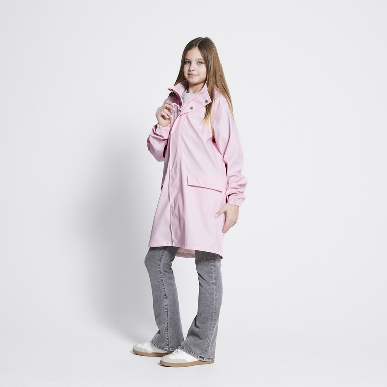 Rain jacket "Borås star" Soft Pink